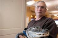 揭秘！65岁男子与5尺鳄鱼的非凡友情，鳄鱼如何成为治疗抑郁症的良伴？
