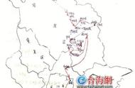 南宋幼帝厦门逃亡地图：民俗专家手绘揭秘