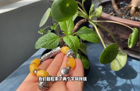 惊艳职场！办公室里的热门话题——莲花蜜蜡手串