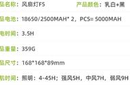 亚马逊新款露营灯：家用宿舍风扇式充电便携钓鱼灯