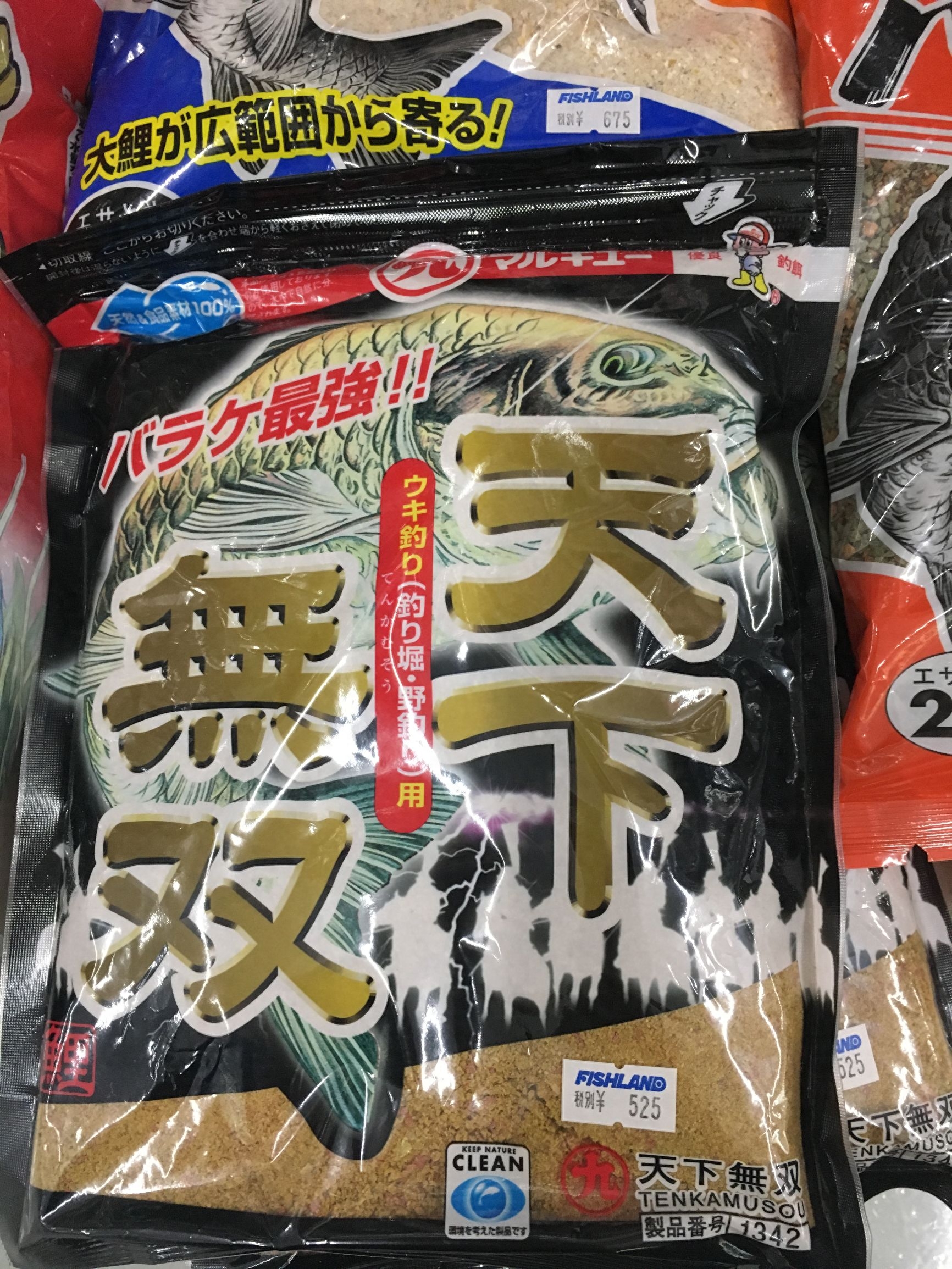 每一个竞技钓鱼高手的钓箱里都会有这几包鱼饵，你用过哪些？